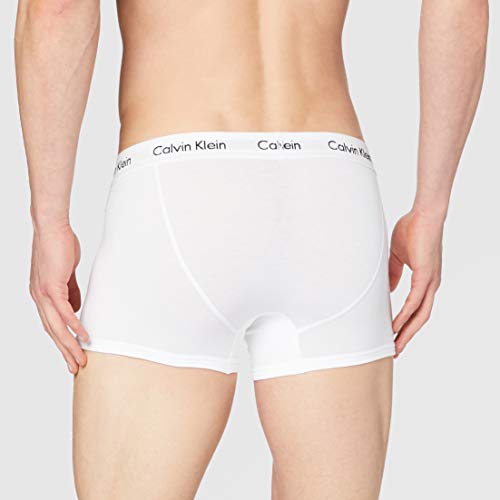 Calvin Klein Boxershorts-Modern Essentials Bóxer, Blanco (White 100), L para Hombre