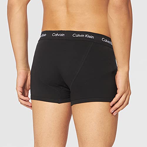 Calvin Klein Boxershorts-Modern Essentials Bóxer, Negro (Black 001), M para Hombre