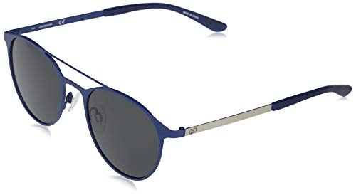 Calvin Klein CK20138S Gafas de Sol, Matte Navy/Solid Smoke, Talla única para Hombre