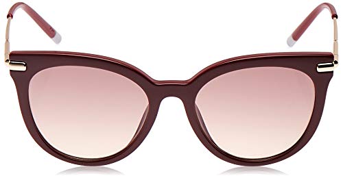 Calvin Klein Ck3206S 609 53 Gafas de Sol, Burgundy, Mujer