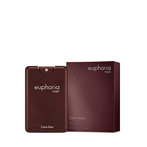 Calvin Klein Euphoria Men, Eau de Toilette para hombres, tamaño de viaje, 20 ml