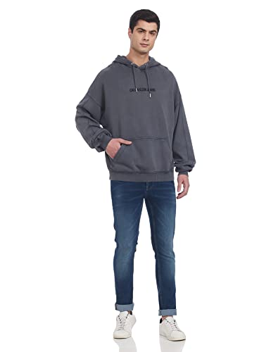 Calvin Klein Jeans – Sudadera hombre Oversize – Talla L