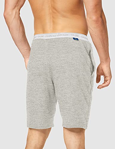 Calvin Klein Sleep Short Pantalones de Pijama, Grey Heather, M para Hombre