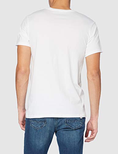 Calvin Klein S/S Crew Neck 3PK, Camiseta para Hombre, Blanco (White), L