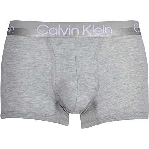 Calvin Klein Trunk 3Pk Bóxers, White/Black/Grey Heather, XL (Pack de 3) para Hombre