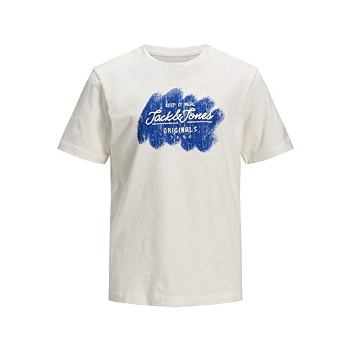 Camiseta JACK&JONES Niño 12A Blanco 12172450 JORTORINO tee SS Crew Neck JR