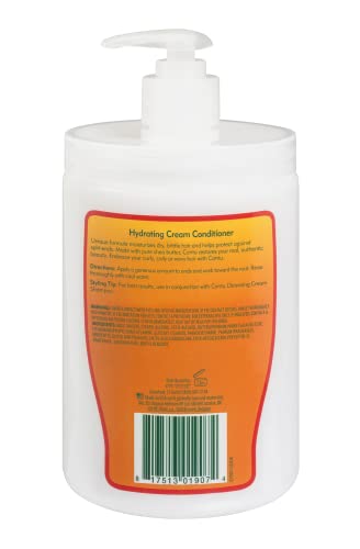 Cantu acondicionador de crema hidratante sin sulfato, tamaño de salón, 709 g.