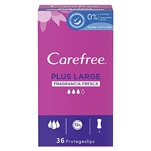 Carefree Salvaslip Plus Large Fresh 36 unidades 140 g