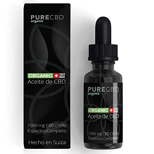 CBD Oil | Aceite de cáñamo enriquecido con 10% CBD (1000mg) | Bio Suisse Orgánico