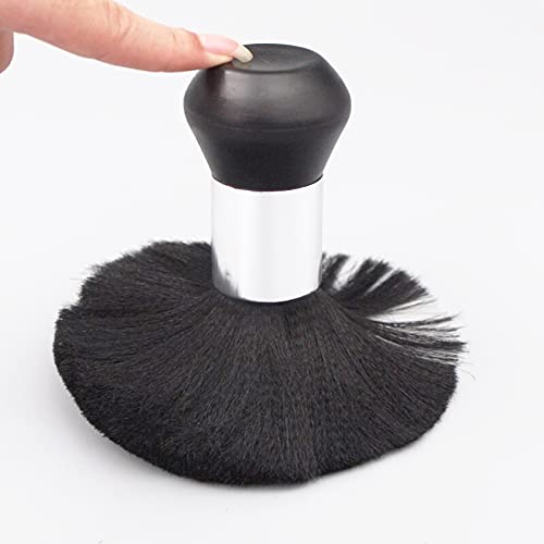 Cepillo de Cuello,Brocha de Peluquería Cepillo Suave de Salón Plumero Cuello Cepillo para Hombres Mujeres Niños Peluqueros y Barberos para Eliminar Recortes de Cabello