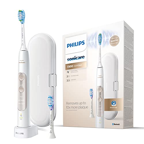 Cepillo de dientes eléctrico sónico Philips Sonicare ExpertClean 7300 con aplicación (modelo HX9601/03)