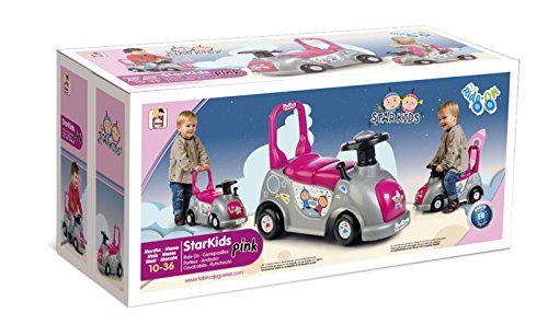 Chicos, 35218 Starkids Correpasillos, Rosa, Color Fábrica de Juguetes