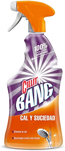 CILLIT Bang - Spray Limpiador Cal y Suciedad, para Baños - Pack 2 x 750 ml