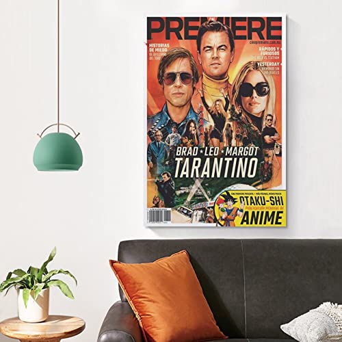 Cine Premiere Back Issue Agosto 2019 - Póster (digital), diseño retro de la pared para el hogar, dormitorio, sala de estar, 30 x 45 cm