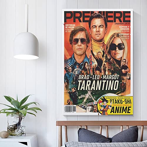 Cine Premiere Back Issue Agosto 2019 - Póster (digital), diseño retro de la pared para el hogar, dormitorio, sala de estar, 30 x 45 cm