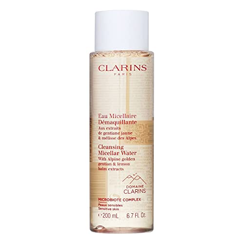 Clarins Eau Micellaire Démaquillante Peaux Sensibles 200 Ml, Vanilla