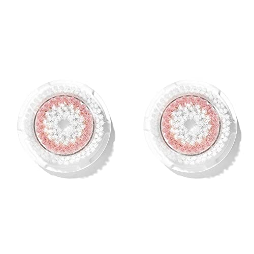 Clarisonic Cepillo de limpieza facial para la cabeza Daily Radiance, paquete de 2