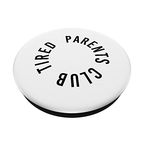 Club de padres cansados Diversión Nuevo bebé Revelación PopSockets PopGrip Intercambiable