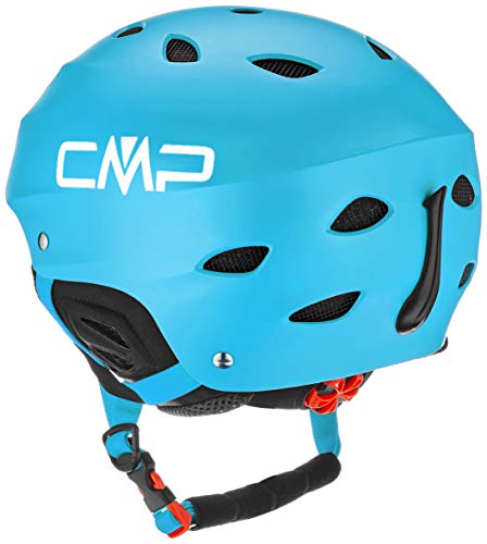 CMP XJ-3 Helmet, Unisex niños, M713 Blue Jewel, S