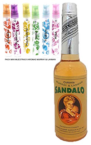 COLONIA DE SANDALO 221ML+ MISTYK MINI 6 AROMAS MURRAY & LANMAN