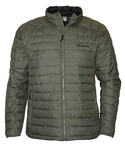 Columbia Blanco Out II Omni - Chaqueta con aislamiento térmico para hombre, Verde Piedra 397, XX-Large