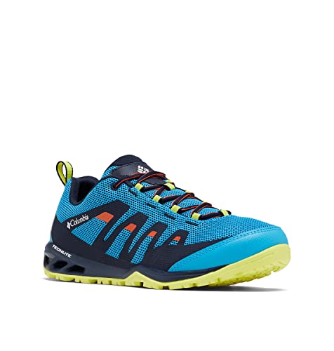 Columbia Vapor Vent, Zapatillas de Trail Running Hombre, Azul (Ocean Blue/Dark Nocturnal), 47 EU