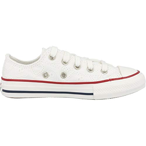 Converse Chuck Taylor All Star Ox Love Ceremony Blanco/Blanco (Vintage White/White) Algodón 36 EU