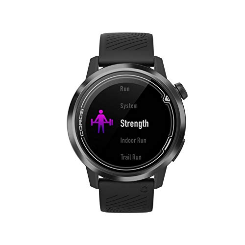 COROS APEX Premium Reloj GPS multideporte, batería de larga duración, titanio, cristal de zafiro, hR, barómetro, altímetro, brújula, conexiones ANT+ y BLE, Strava y picos de entrenamiento