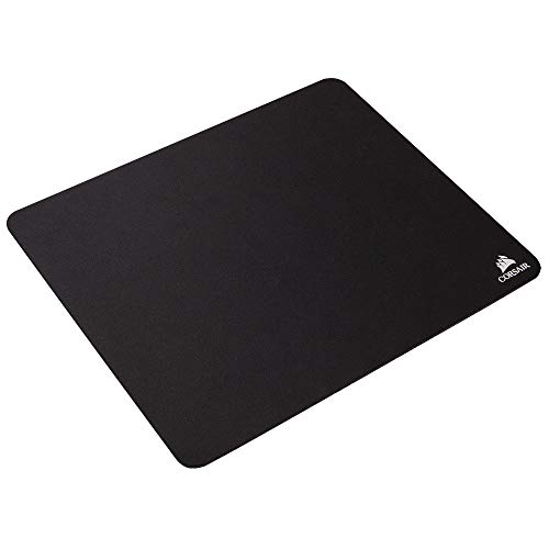 Corsair MM100 Alfombrilla de ratón para juego, superficie paño, tela, Tamaño Medio, Negro