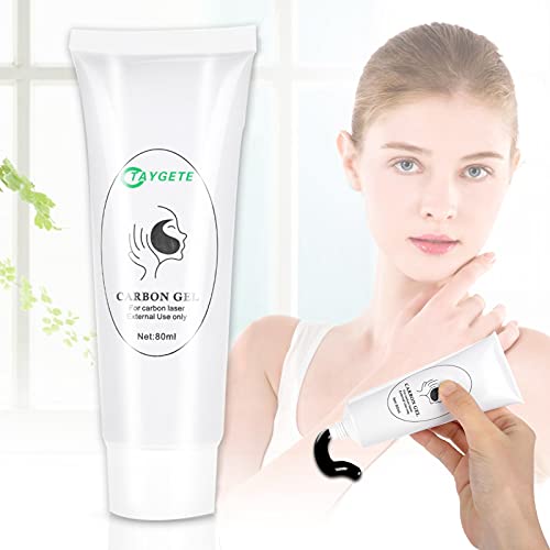 Crema Blanqueadora, Gel Carbon Activo para Laser, Anti Manchas Cara, Anti Manchas Piel Gel de Crema de Carbono Seguro para la Piel Rejuvenecimiento de la Piel Blanqueamiento Piel Limpieza Profunda