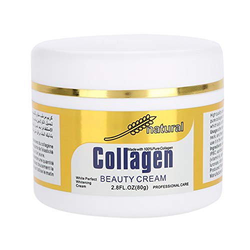 Crema de belleza de colágeno Cuidado de la piel Hidratantes hecha con colágeno 100% puro similar al humano, 80 g Crema Cara hidratante facial antienvejecimiento Crema reafirmante para la piel Arrugas