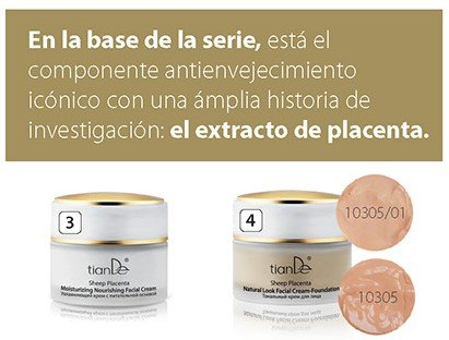 Crema de la Cara, TianDe 10305, 50g, Color de la Cara Perfecta!