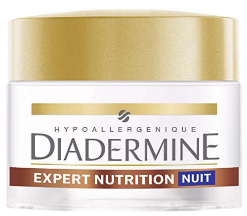 Crema de noche Diadermine Expert Nutrición 3D, 50 ml. Pack de 2 unidades