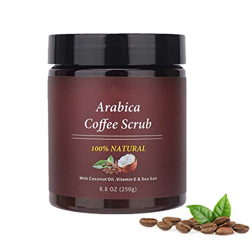 Crema Exfoliante Corporal, Exfoliante Corporal Y Exfoliante Facial Naturals Coffee, Exfoliante Para Rostro Y Piernas, Cuidado de La Piel, Limpieza Profunda Antienvejecimiento Para Mujeres Y Hombres