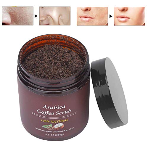 Crema Exfoliante Corporal, Exfoliante Corporal Y Exfoliante Facial Naturals Coffee, Exfoliante Para Rostro Y Piernas, Cuidado de La Piel, Limpieza Profunda Antienvejecimiento Para Mujeres Y Hombres