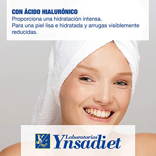 Crema Hidratante Facial Mujer 50ml| Crema Facial con Acido Hialurónico Puro ORGÁNICA | Crema Antiarrugas para Mujer con Aloe Vera y Rosa Mosqueta| Aquisana