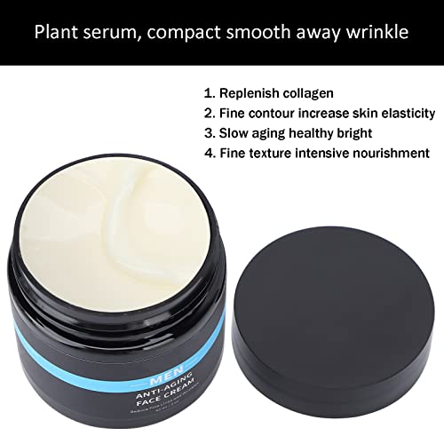 Crema Para Hombres De 60 Ml, Humectante Facial, Cuidado Facial, Control De Aceite, Loción Antiarrugas Para Piel Envejecida, Humectante Facial Para Hidratar Y Suavizar La Piel Extra Seca