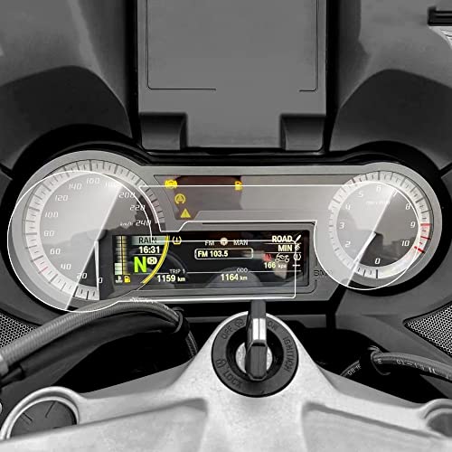 CXEPI Anti Reflejo Protector de Pantalla Para Motocicleta R1200RT LC (Water-Cooled) 2014-2018 R1250RT 2019-2021,2 x Ultra Transparente