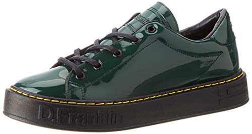 D. Franklin Gumme Patent Green, Zapatillas Mujer, Verde (Botella 0192), 38 EU