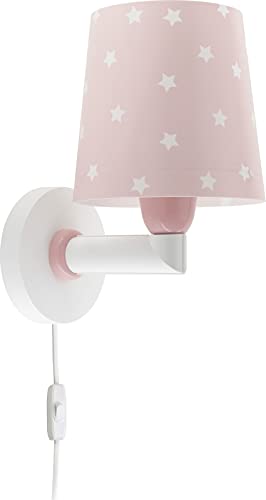 Dalber Aplique Infantil De Pared Star Light Estrellas Rosa (82219S)