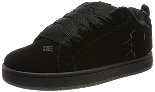 DC Shoes Court Graffik, Zapatillas de Skateboard Hombre, Negro, 48.5 EU