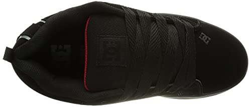 DC Shoes Court Graffik, Zapatillas de Skateboard Hombre, Negro, 48.5 EU