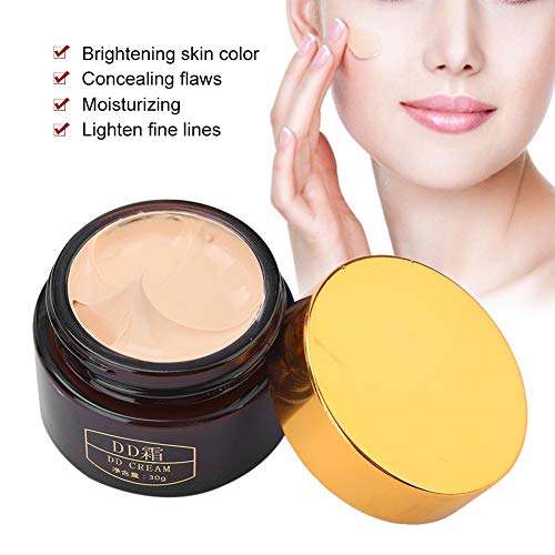 DD Cream, Crema Hidratante Aislante, Crema de Belleza Duradera y Brillante Para el Corrector y el Cuidado de la Piel