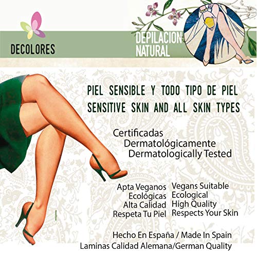 Decolores | Guante depilatorio facial de color malva. Guantes para eliminar el vello y las células muertas dejando tu piel totalmente suave y perfecta.