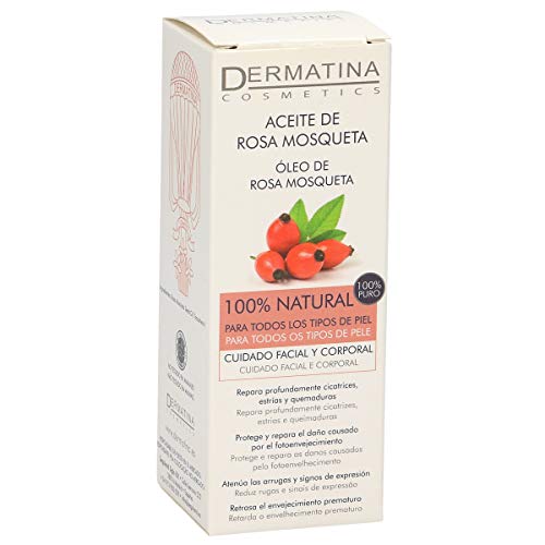 DERMATINA aceite de rosa mosqueta 100% vegetal bote 20 ml