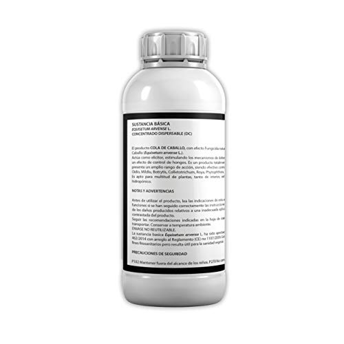 Desconocido BIONA |Cola DE Caballo FUNGICIDA Natural | Acción Preventiva y Curativa contra Hongos | Oidio, Mildiu | Plantas de Interior y Exterior | Concentrado 500mL