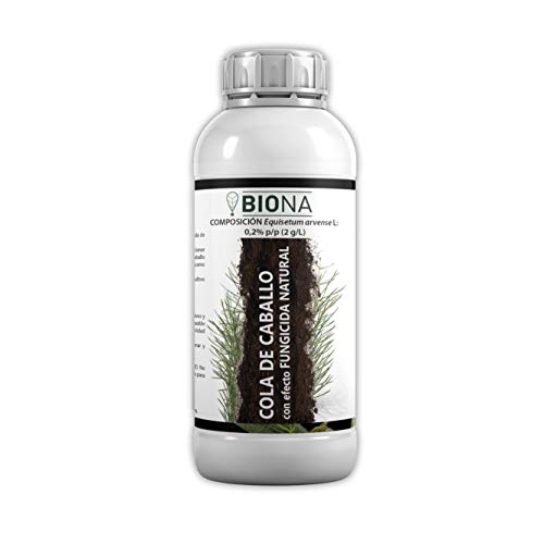 Desconocido BIONA |Cola DE Caballo FUNGICIDA Natural | Acción Preventiva y Curativa contra Hongos | Oidio, Mildiu | Plantas de Interior y Exterior | Concentrado 500mL