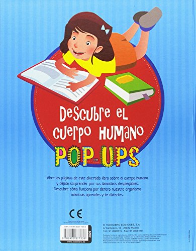 Descubre el cuerpo humano pop-ups