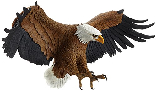 Design Toscano Freedom's Pride American Bald Eagle DB43006-Figurín para jardín, A Todo Color, Standard