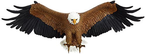 Design Toscano Freedom's Pride American Bald Eagle DB43006-Figurín para jardín, A Todo Color, Standard